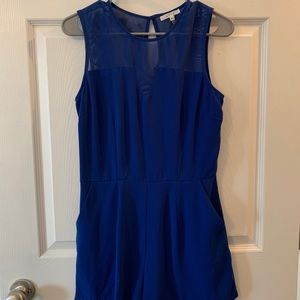 Blue romper
